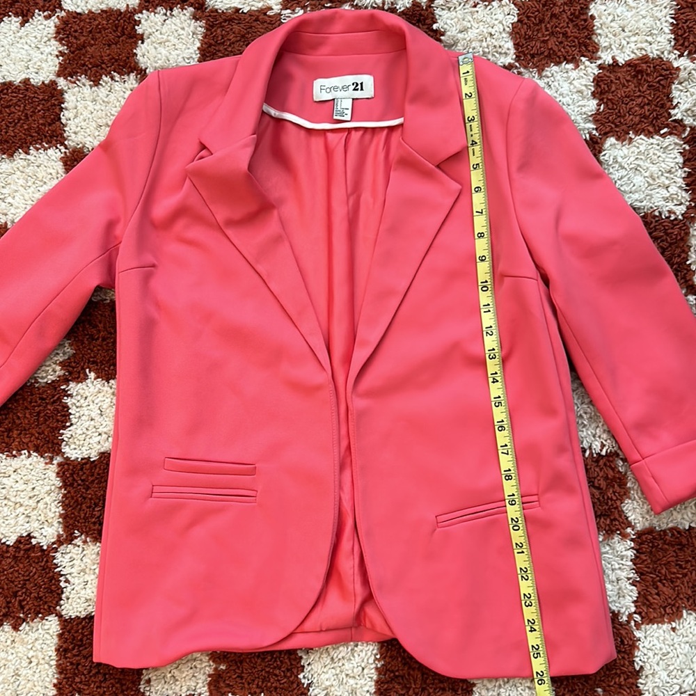 Forever 21 • pink blazer - Picture 5 of 6